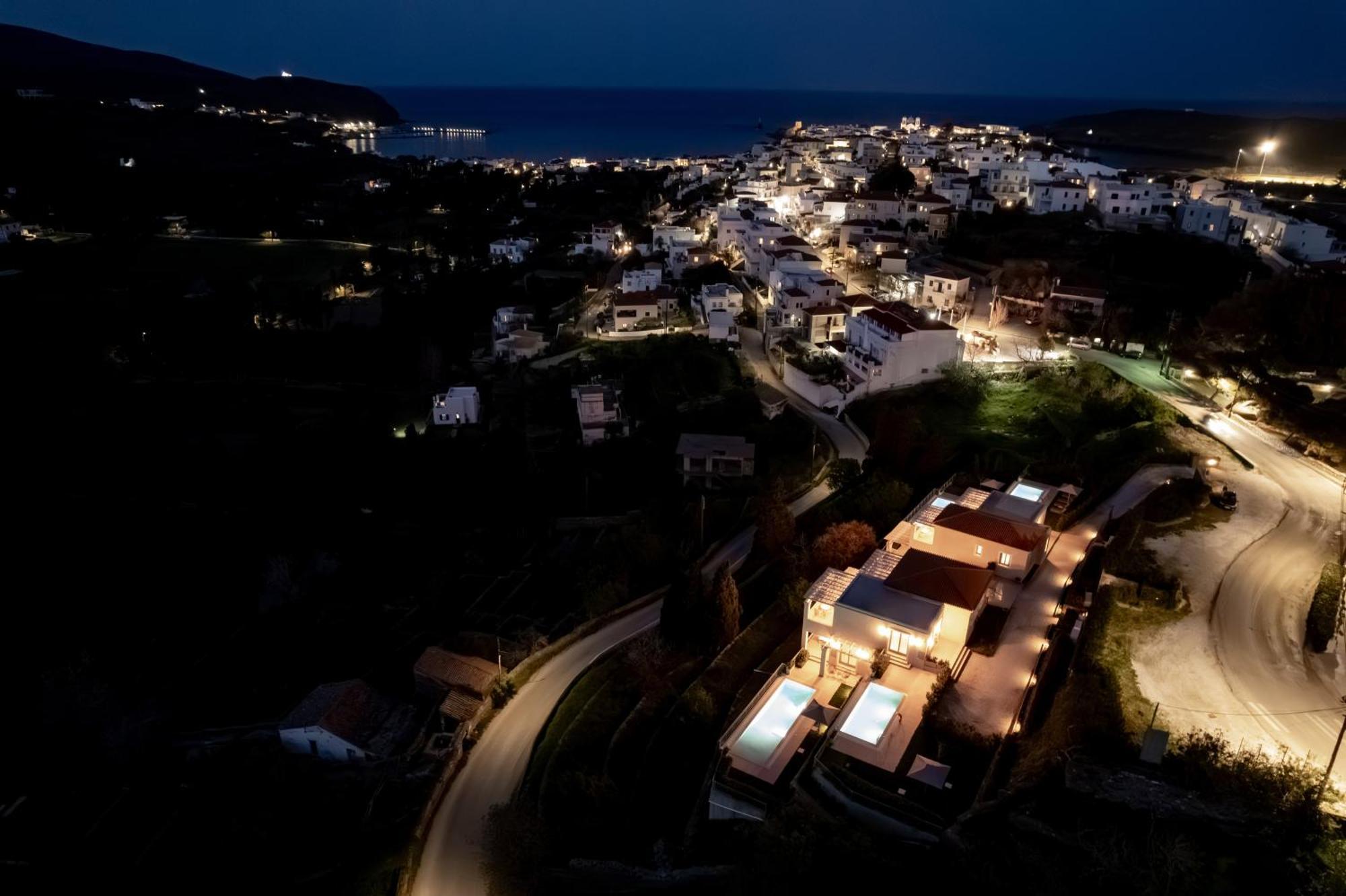 Suitehome Villas With Private Pools By Explore Andros Exterior photo