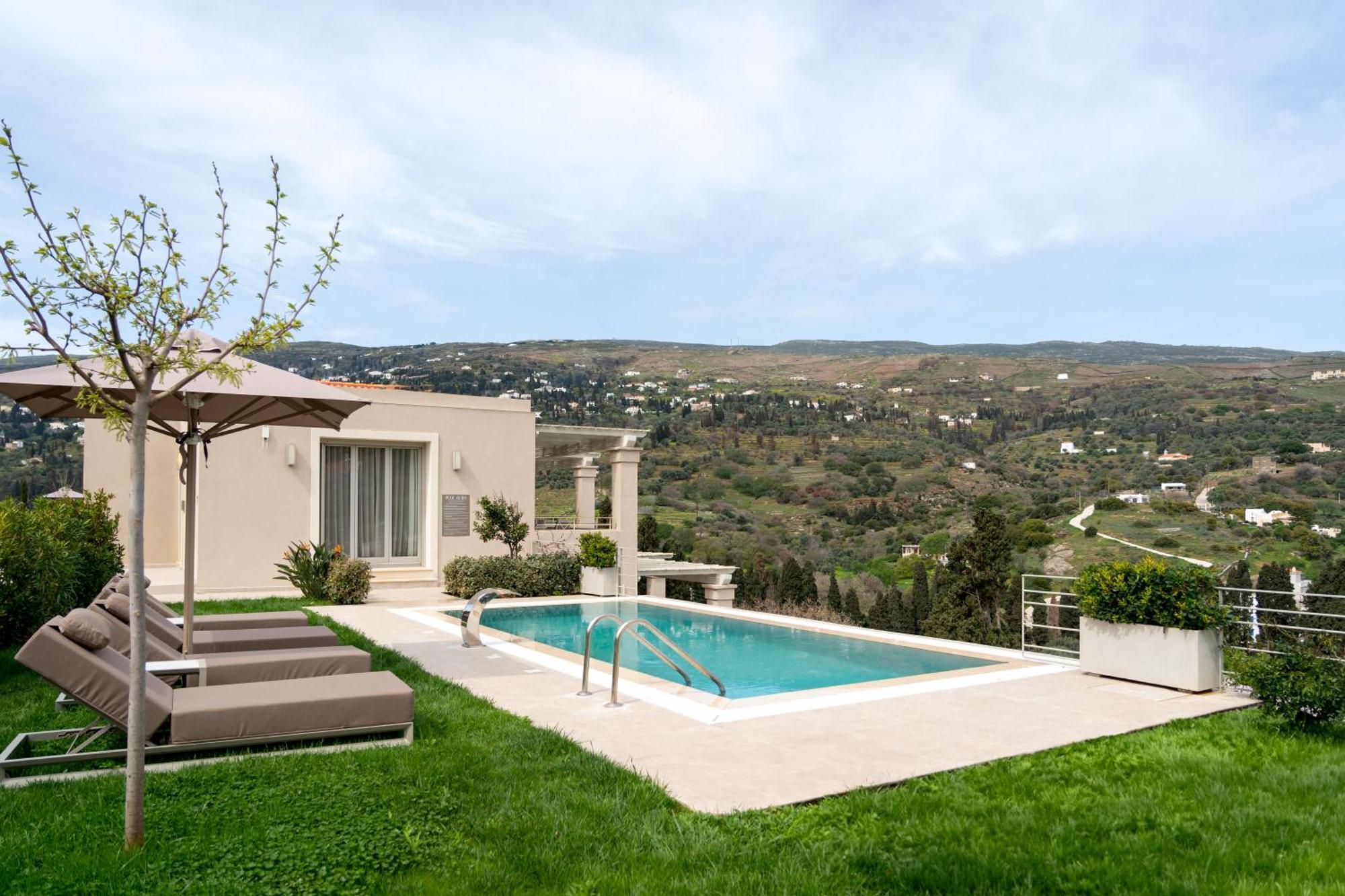 Suitehome Villas With Private Pools By Explore Andros Exterior photo