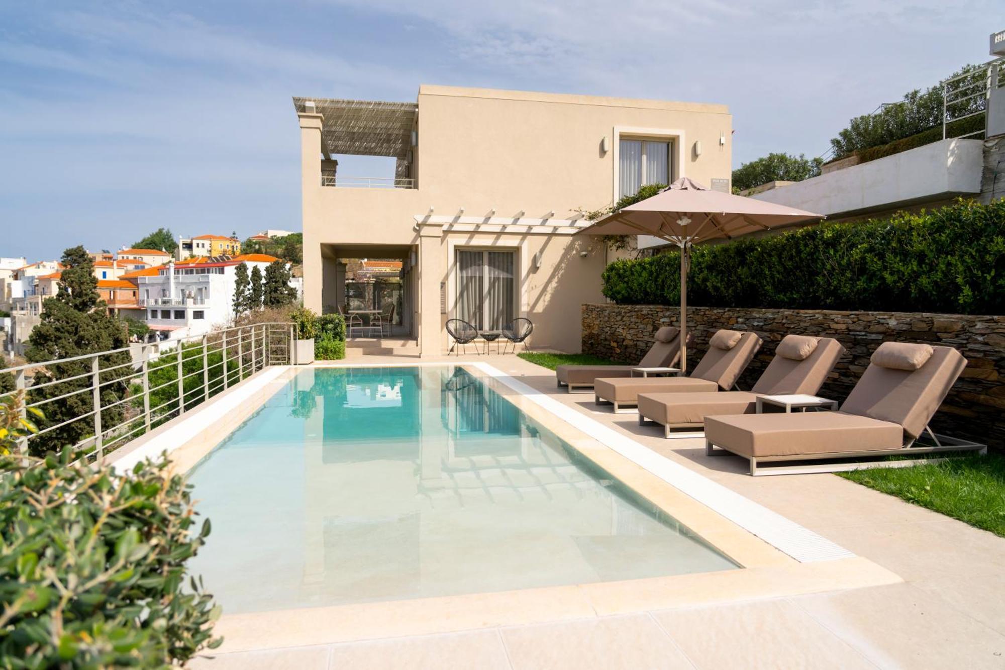 Suitehome Villas With Private Pools By Explore Andros Exterior photo